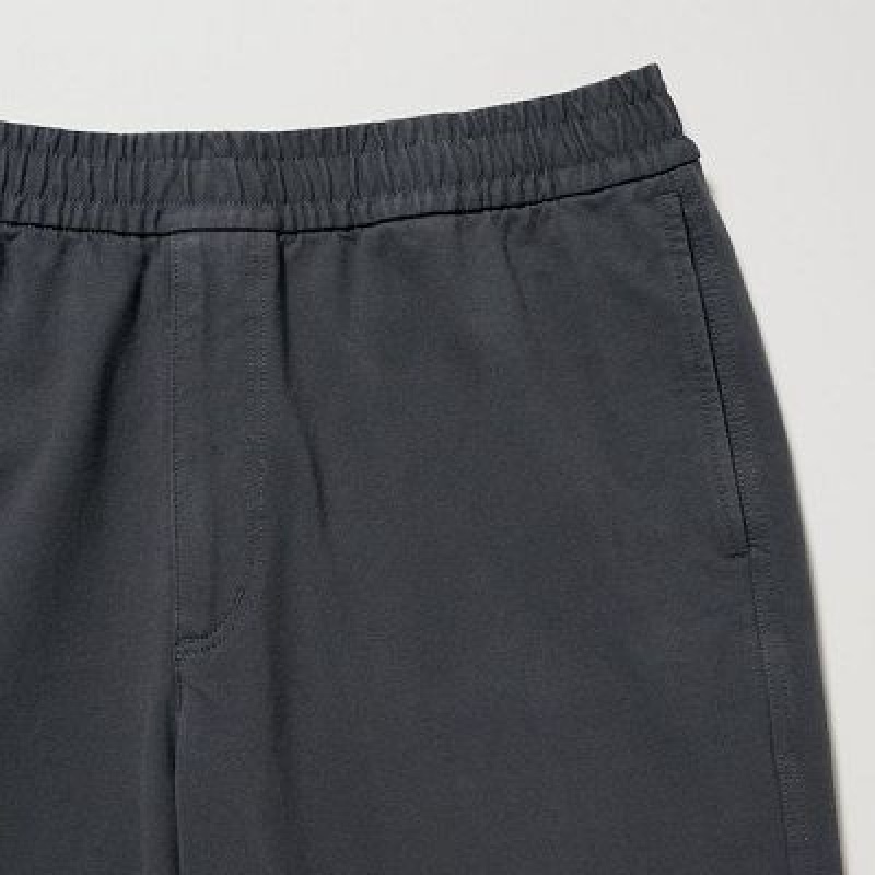 Navy Uniqlo Washed Jersey Women Joggers | 5322302