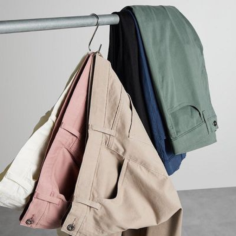 Olive Uniqlo Ultra Stretch Color Women Jeans | 6378774