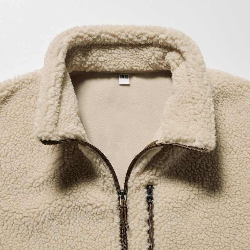Orange Uniqlo Windproof Outer Fleece Men Jackets | 8938020