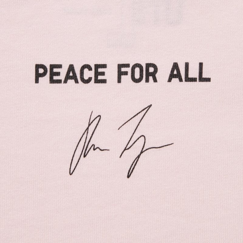Pink Uniqlo Peace For All Short-sleeve Graphic Hana Tajima Men T Shirts | 3985930