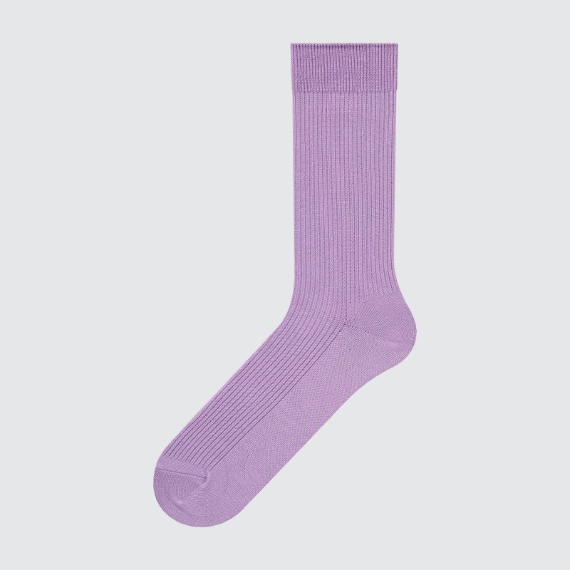 Purple Uniqlo Colorful 50 Men Socks | 5031809