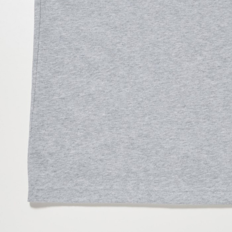 Purple Uniqlo Dry Color Crew Neck Short-Sleeve Women T Shirts | 3635931