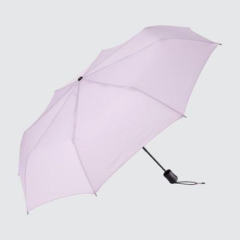 Purple Uniqlo UV Protection Compact Women Umbrellas | 3404307