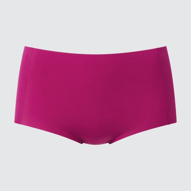 Red Uniqlo AIRism Ultra Seamless High-Rise Women Briefs | 2996571