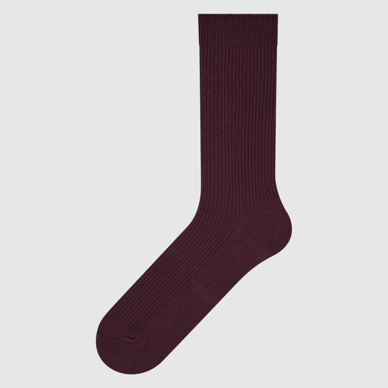 Red Uniqlo Colorful 50 Men Socks | 8735704