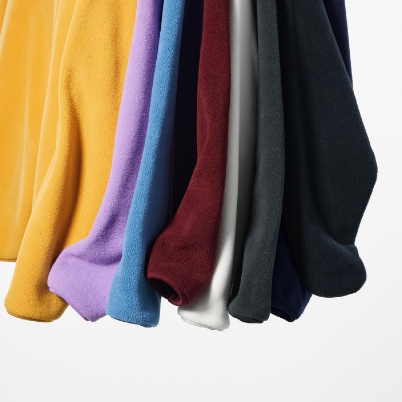 Red Uniqlo Full-Zip Women Fleece | 4549304