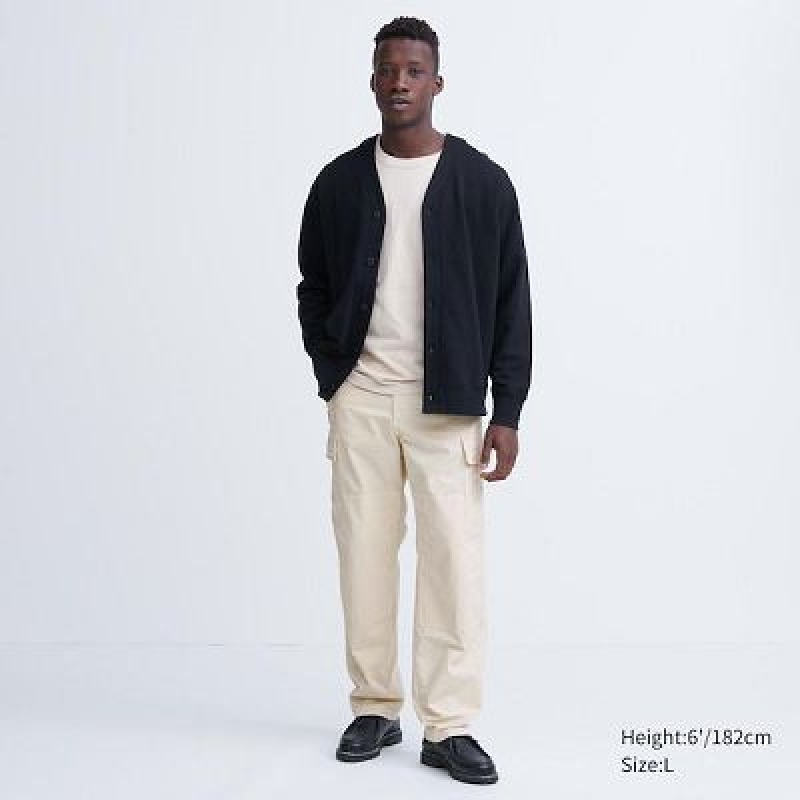 White Uniqlo Cargo Women Pants | 4514449