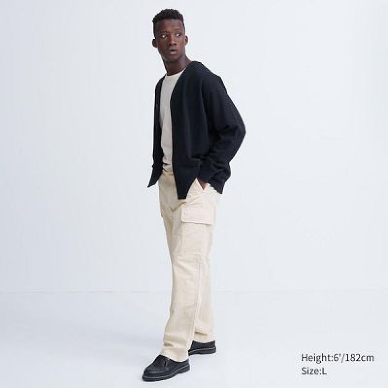 White Uniqlo Cargo Women Pants | 4514449