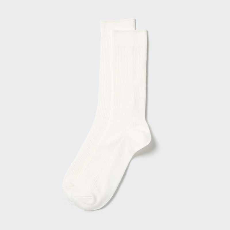 White Uniqlo Colorful 50 Men Socks | 9350627