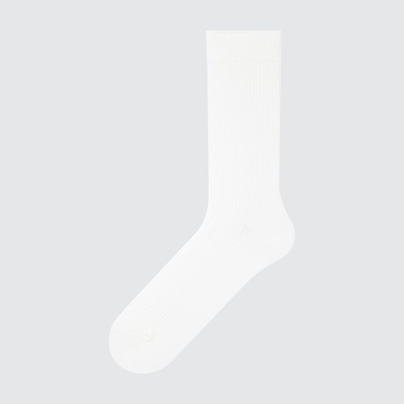 White Uniqlo Colorful 50 Men Socks | 9500498