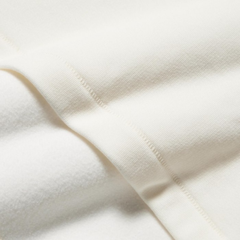 White Uniqlo HEATTECH Ultra Warm High Neck Women T Shirts | 6405541