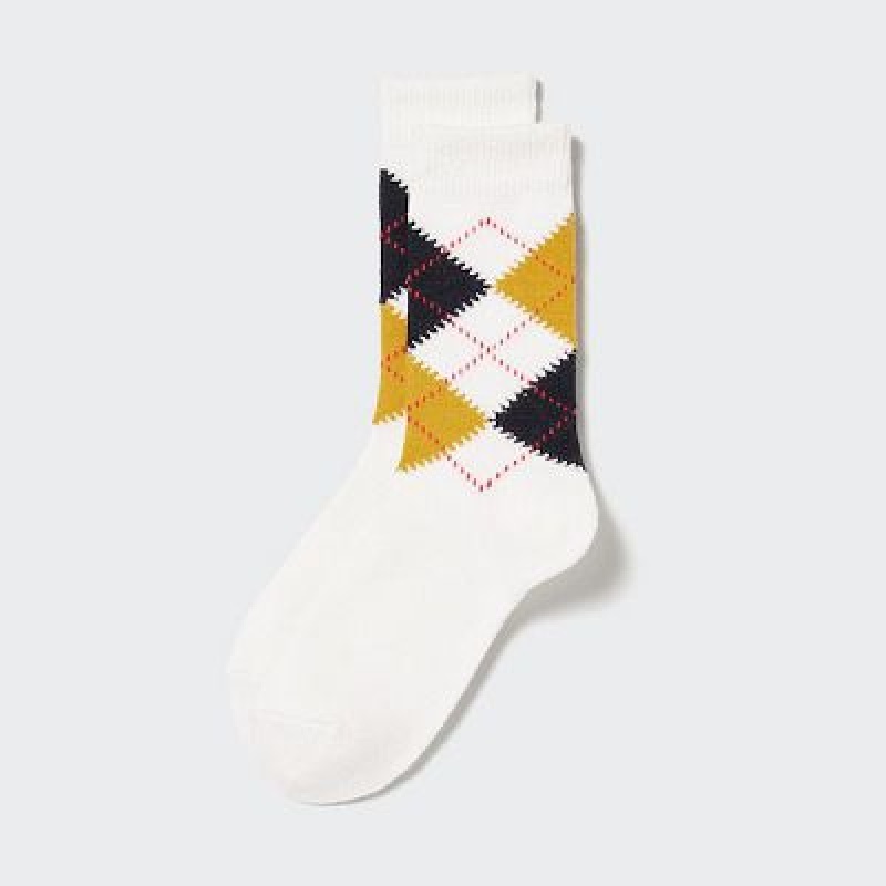 White Uniqlo HEATTECH Women Socks | 3042137