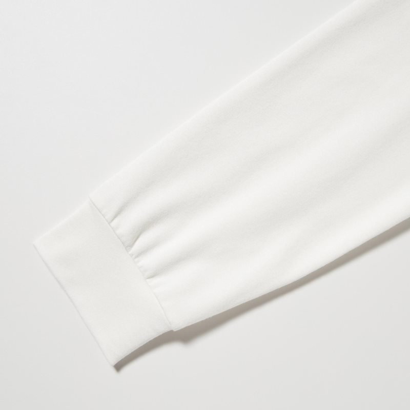 White Uniqlo Heattech Cotton Crew Neck Extra Warm Men T Shirts | 3894463