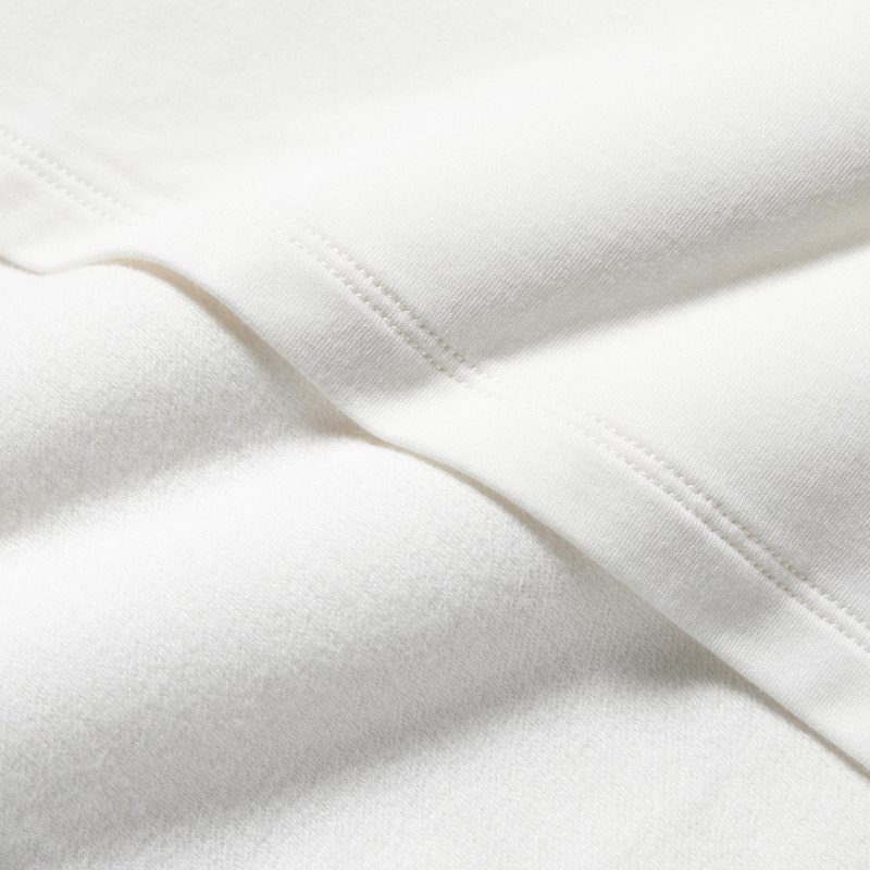 White Uniqlo Heattech Cotton Crew Neck Extra Warm Men T Shirts | 3894463