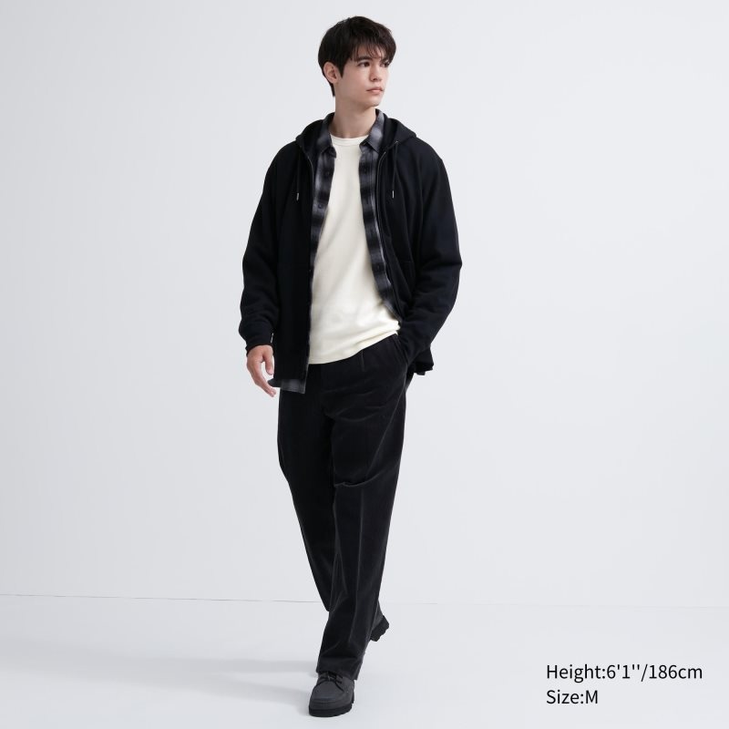 White Uniqlo Heattech Cotton Waffle Crew Neck Extra Warm Men T Shirts | 7474377