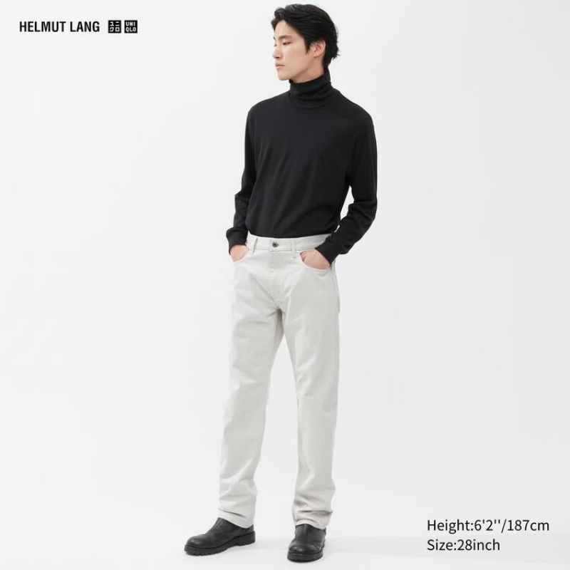 White Uniqlo Helmut Lang Men Jeans | 5804741