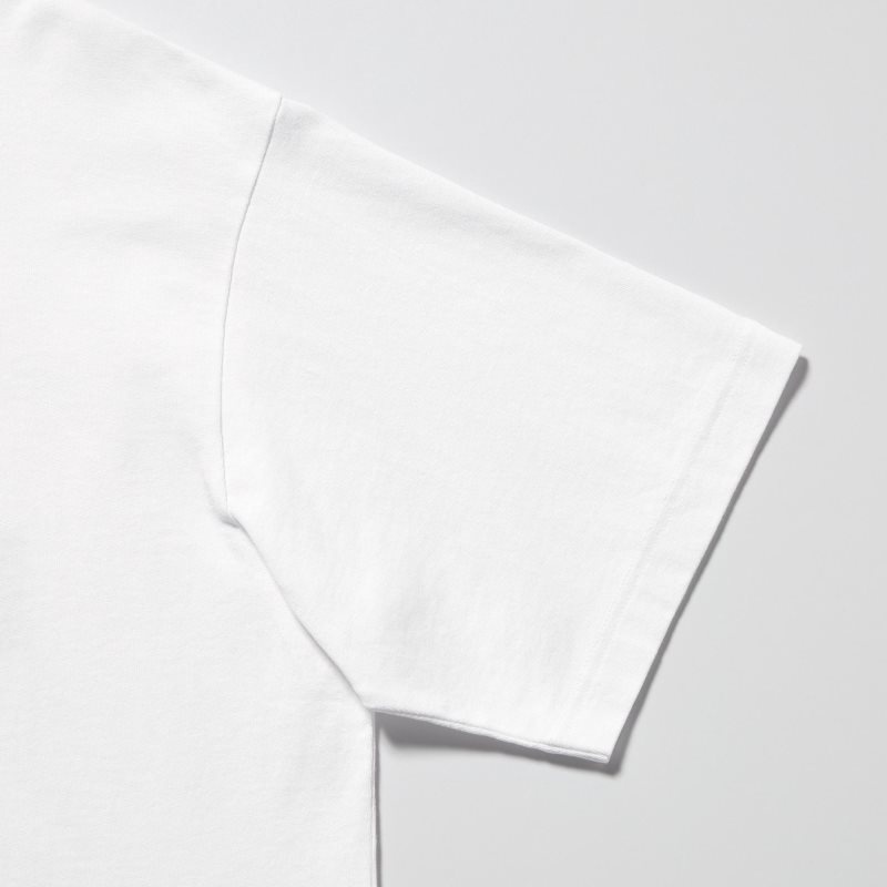 White Uniqlo L.A. Eats Ut Oversized Short-sleeve Graphic Burger She Wrote Men T Shirts | 9030963