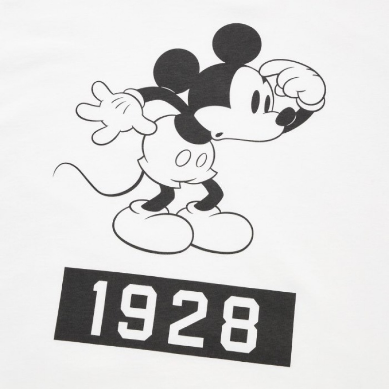 White Uniqlo Magic For All Favorites UT Short-Sleeve Women T Shirts | 5550115
