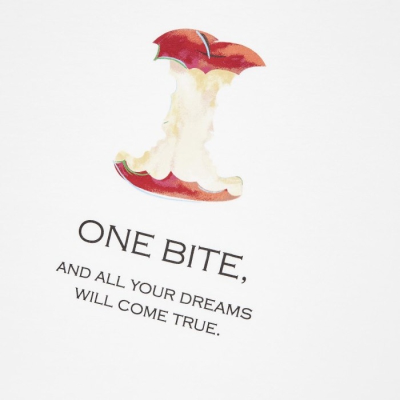 White Uniqlo Magic For All Favorites UT Short-Sleeve Women T Shirts | 1239860