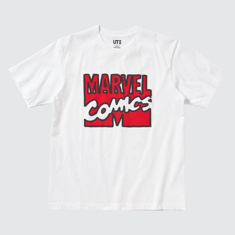 White Uniqlo Magic For All Timeless Favorites Ut Short-sleeve Graphic Men T Shirts | 8709496