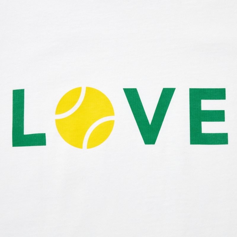 White Uniqlo Peace For All Roger Federer Short-sleeve Graphic Men T Shirts | 618934