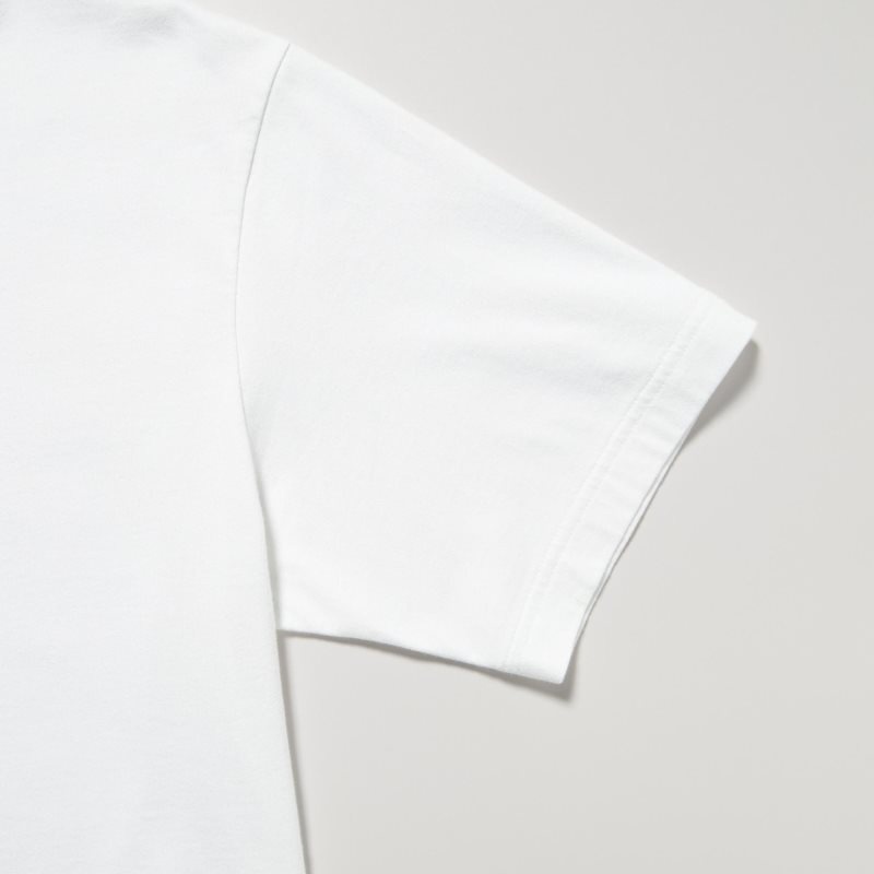 White Uniqlo Peace For All Ut Tadao Ando Short-sleeve Graphic Men T Shirts | 8443907