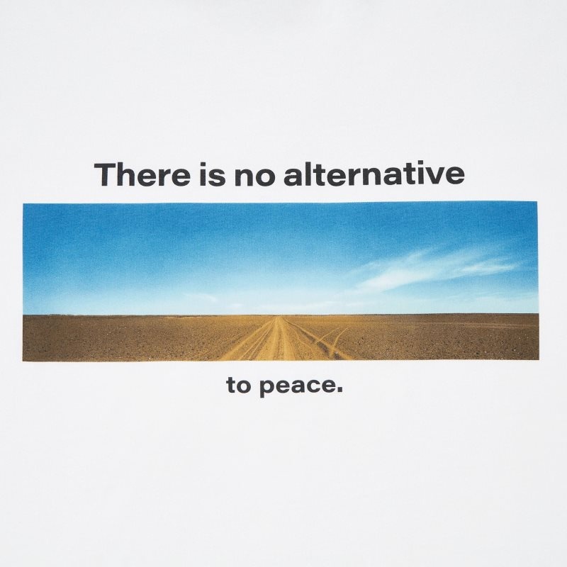 White Uniqlo Peace For All Wim Wenders Short-sleeve Graphic Men T Shirts | 6415345
