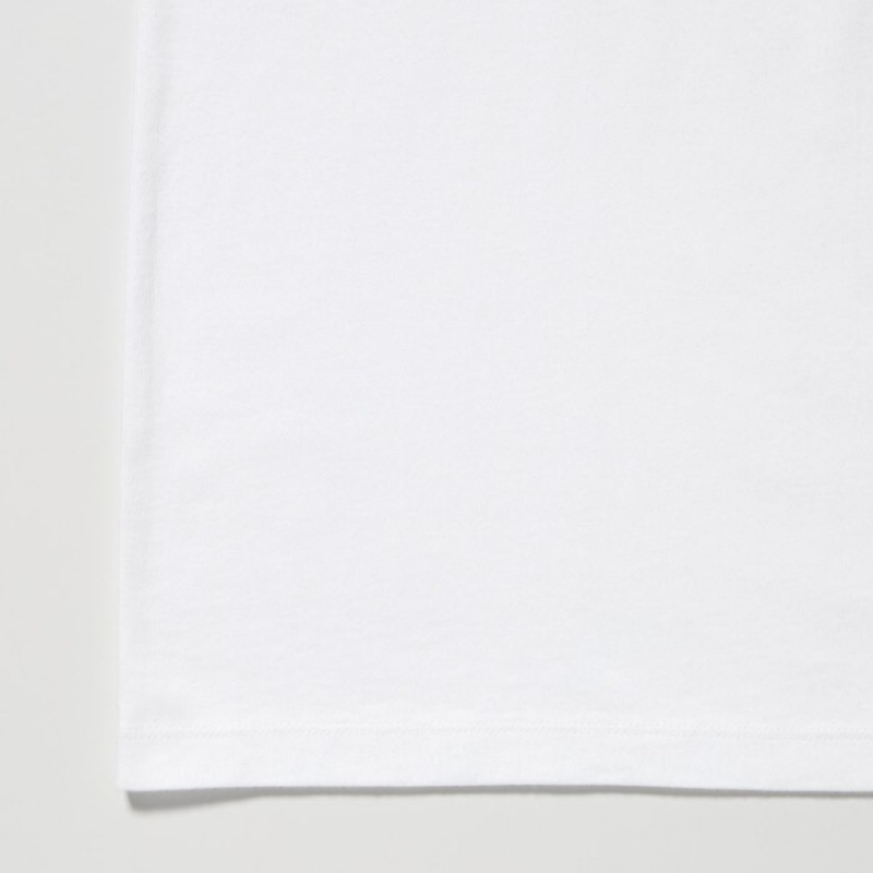 White Uniqlo Peanuts Hawaii UT Short-Sleeve Women T Shirts | 7936040