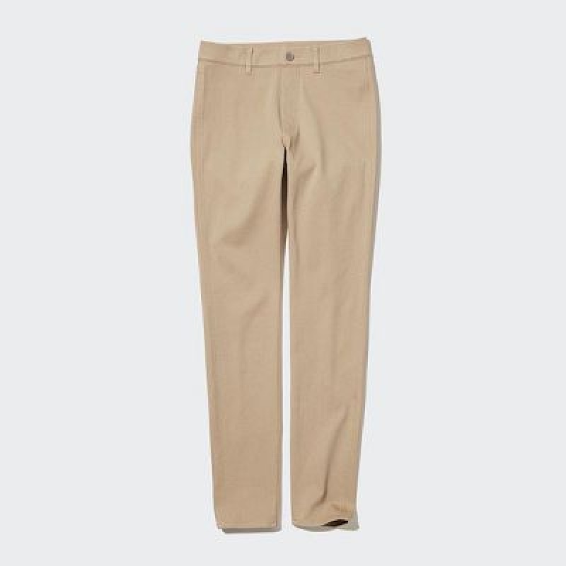 White Uniqlo Ultra Stretch Women Pants | 6072210