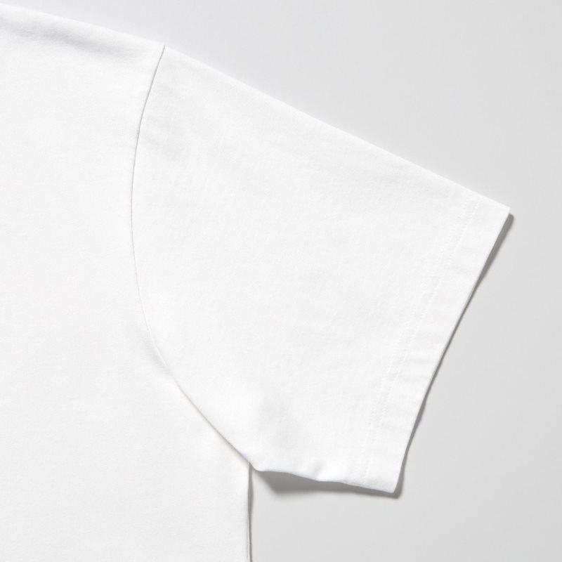 White Uniqlo Ut Archive Ut Bleach Short-sleeve Graphic Men T Shirts | 9545523