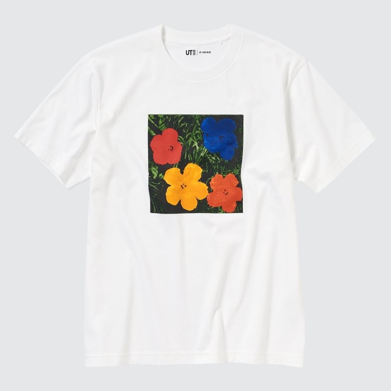White Uniqlo Ut Archive Ut Short Sleeve Graphic Andy Warhol Men T Shirts | 4988882