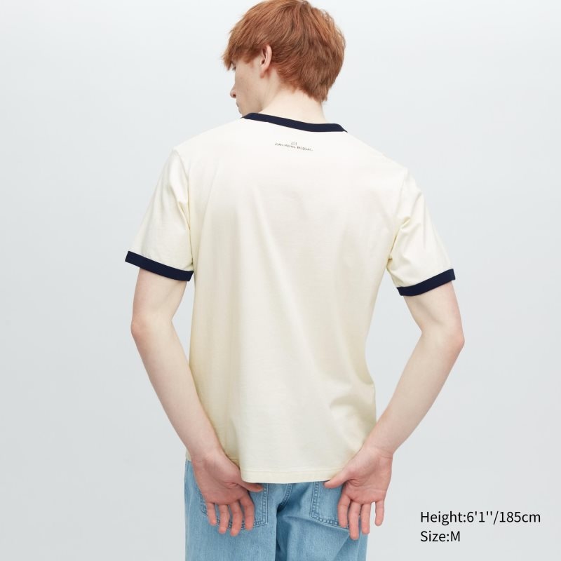 White Uniqlo Ut Archive Ut Short Sleeve Graphic Jean-michel Basquiat Men T Shirts | 2809689
