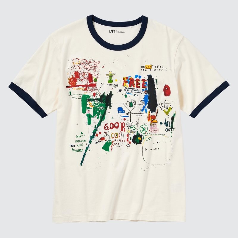 White Uniqlo Ut Archive Ut Short Sleeve Graphic Jean-michel Basquiat Men T Shirts | 2809689