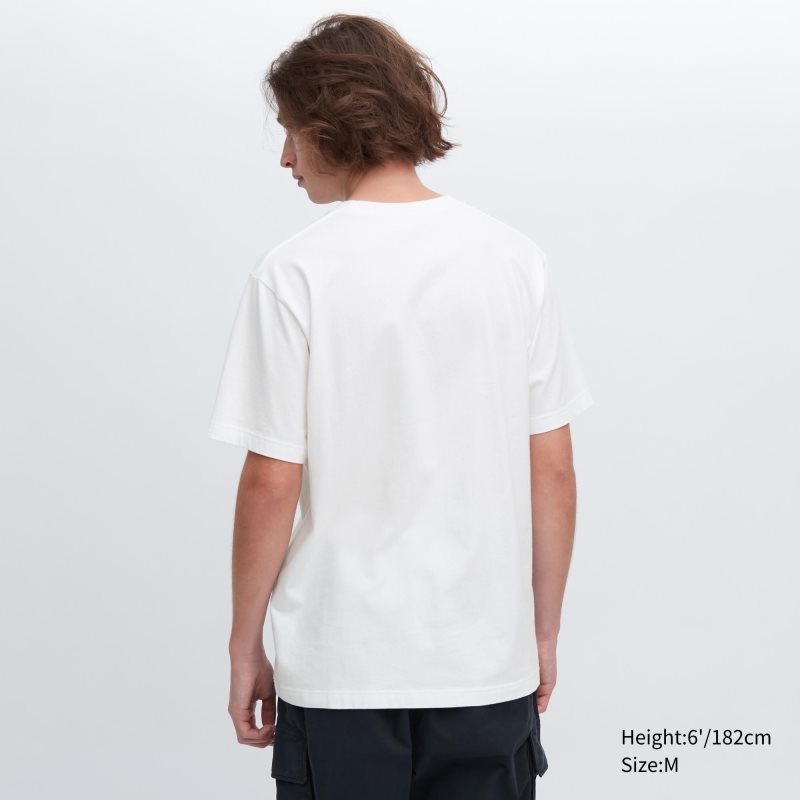 White Uniqlo Ut Archive Ut Short Sleeve Graphic Keith Haring Men T Shirts | 5016223