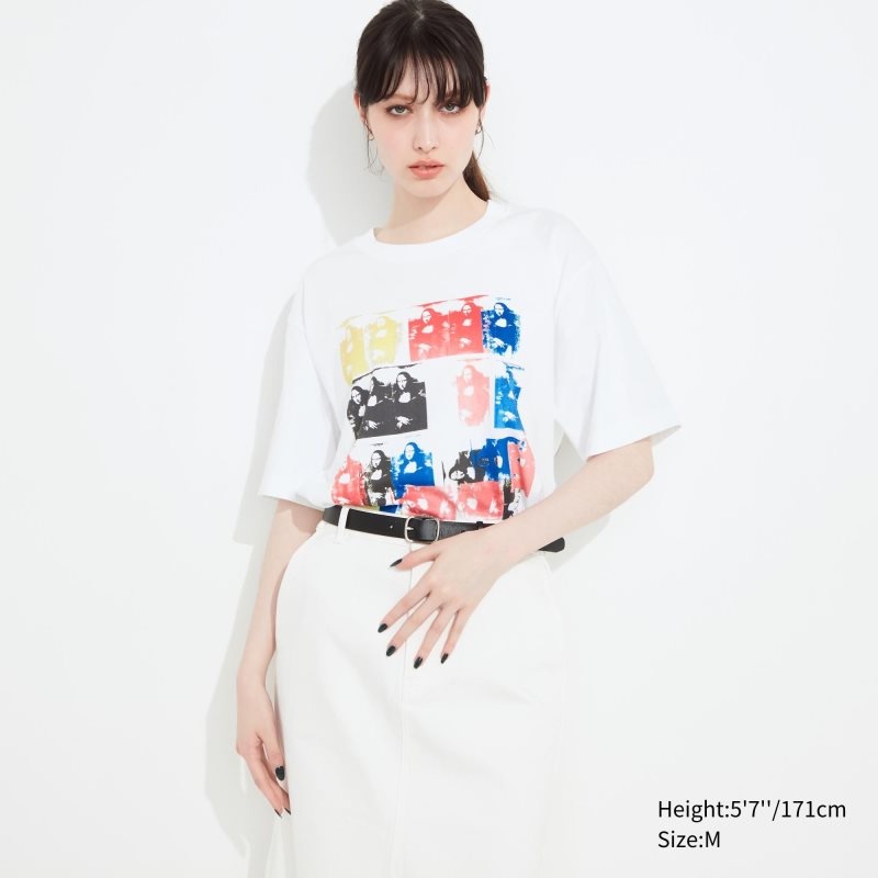 White Uniqlo Ut Archive Ut Short Sleeve Graphic Andy Warhol Men T Shirts | 9386635