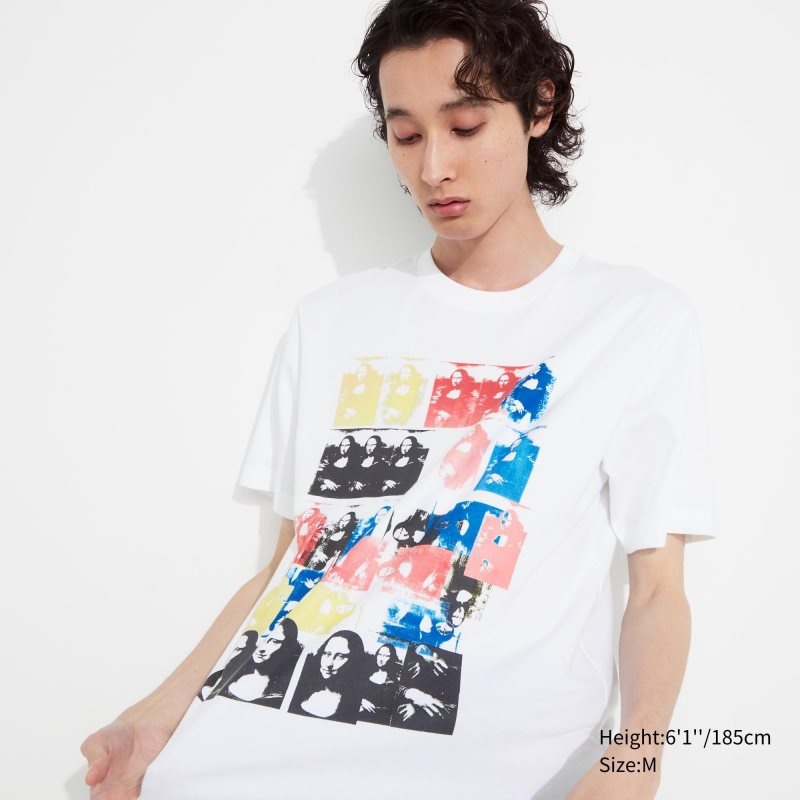 White Uniqlo Ut Archive Ut Short Sleeve Graphic Andy Warhol Men T Shirts | 9386635