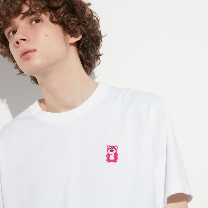 White Uniqlo Utgp2023: Magic For All Ut Short-sleeve Graphic Cheng Lu Yi Men T Shirts | 6748909
