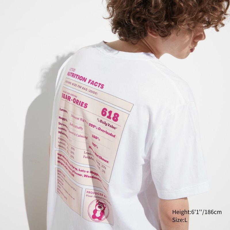 White Uniqlo Utgp2023: Magic For All Ut Short-sleeve Graphic Cheng Lu Yi Men T Shirts | 6748909