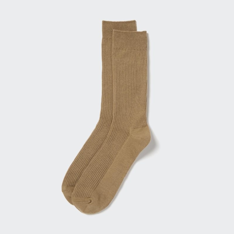 Yellow Uniqlo Colorful 50 Men Socks | 8694425