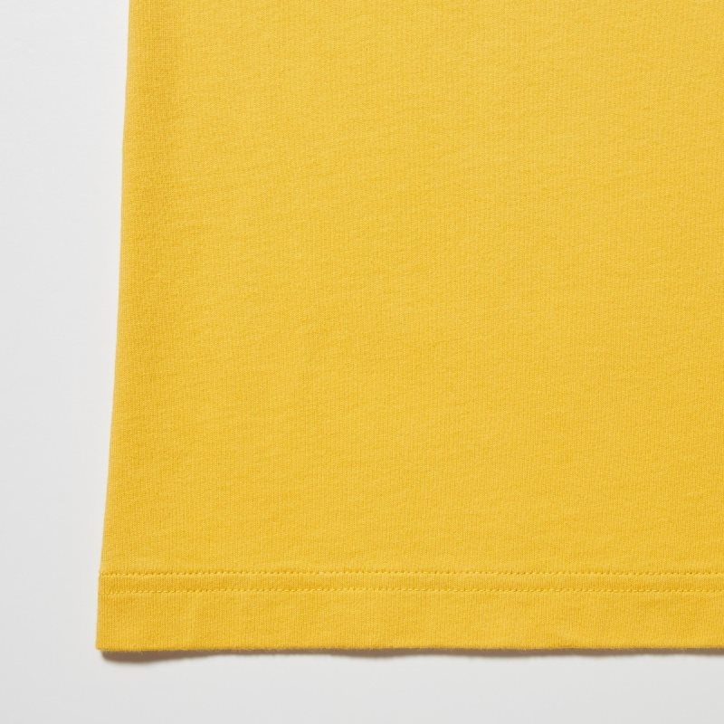 Yellow Uniqlo Ut Archive Ut Short Sleeve Graphic Jean-michel Basquiat Men T Shirts | 6449958