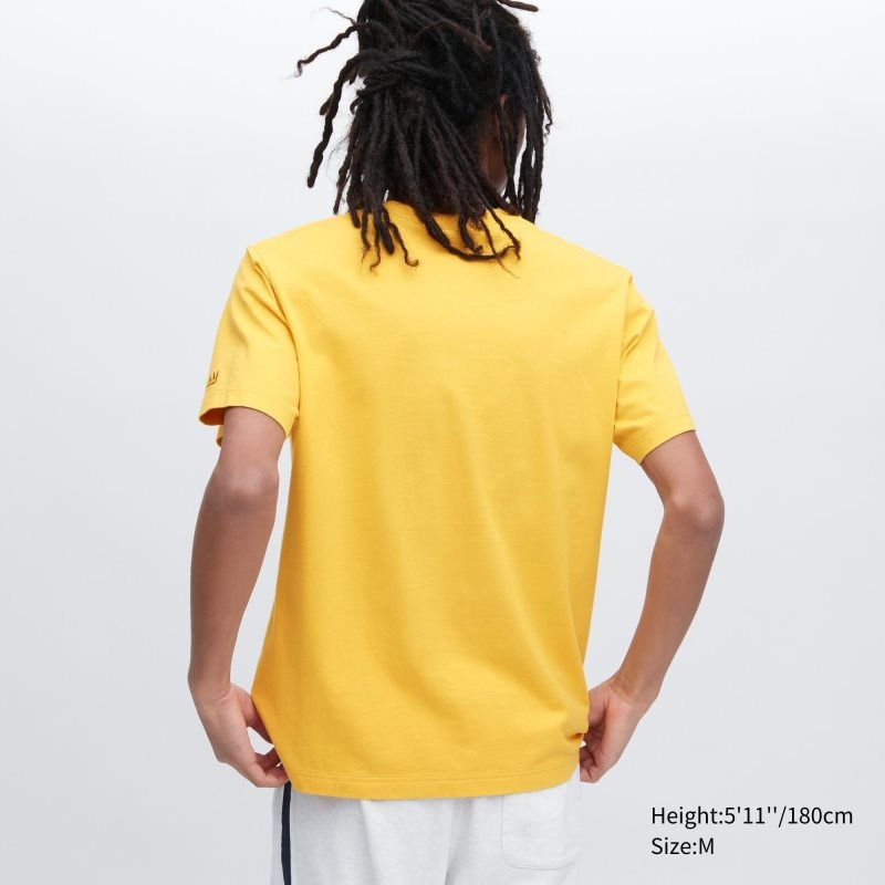 Yellow Uniqlo Ut Archive Ut Short Sleeve Graphic Jean-michel Basquiat Men T Shirts | 6449958